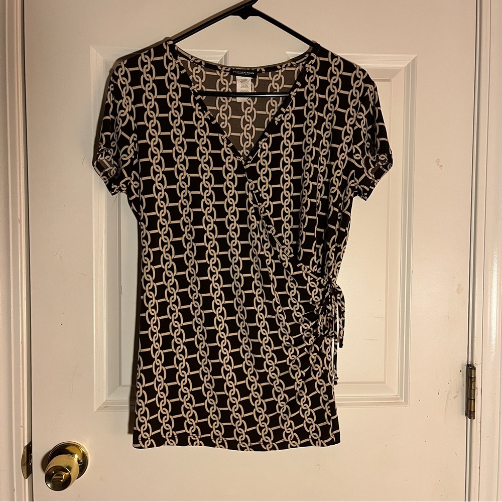 Vintage Patterned Top